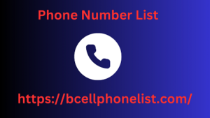 Phone Number List